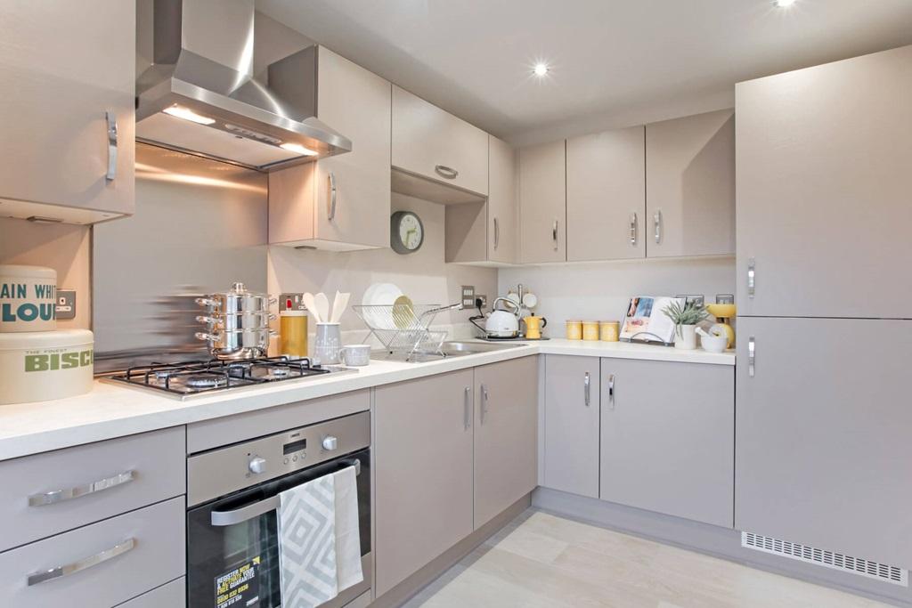 The open plan separate kitchen is the ideal...