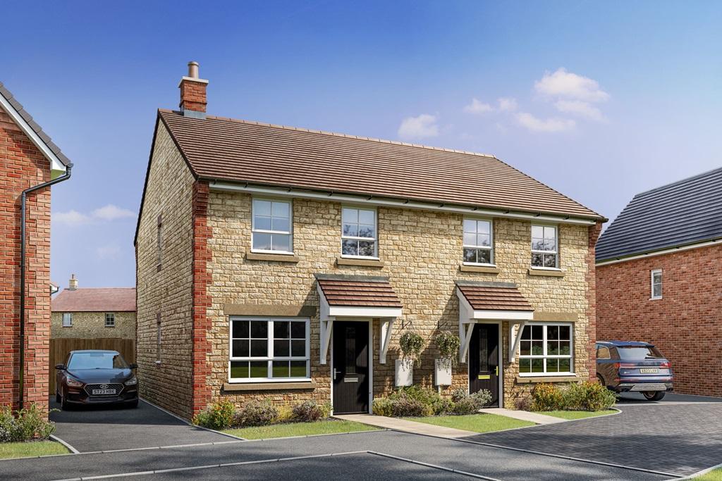 Outside view of the Maidstone. 2 bedroom home.