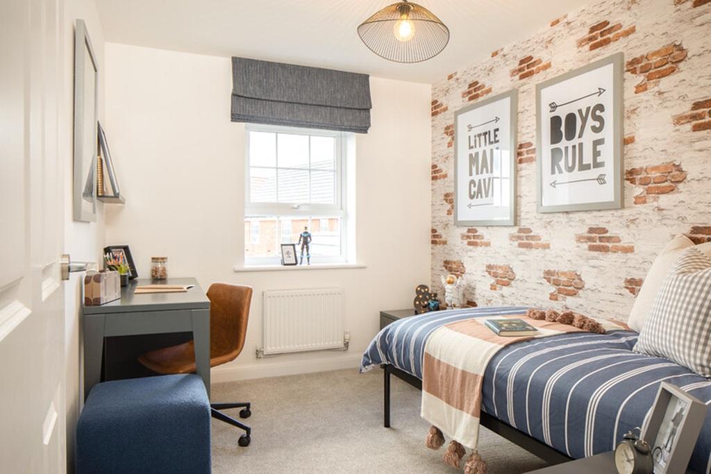 Bedroom in the Holden 4 bedroom home