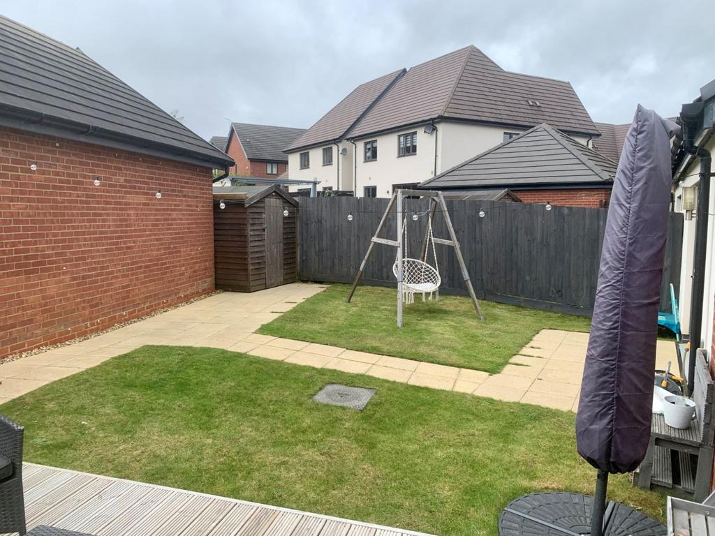 Rear garden