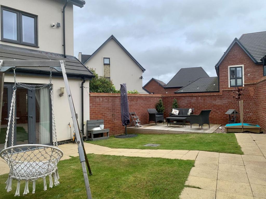 Rear garden
