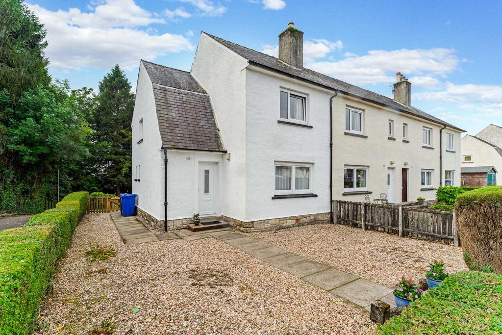 Hillside Avenue, Kilmacolm 2 bed terraced house for sale - £154,000