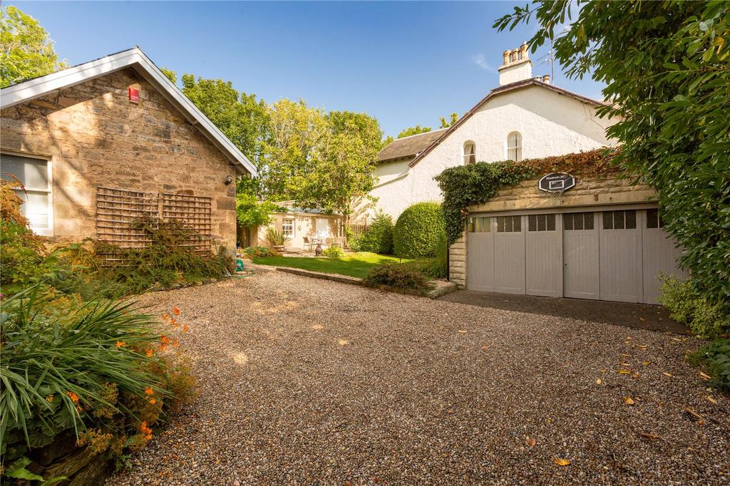 Driveway and Garage