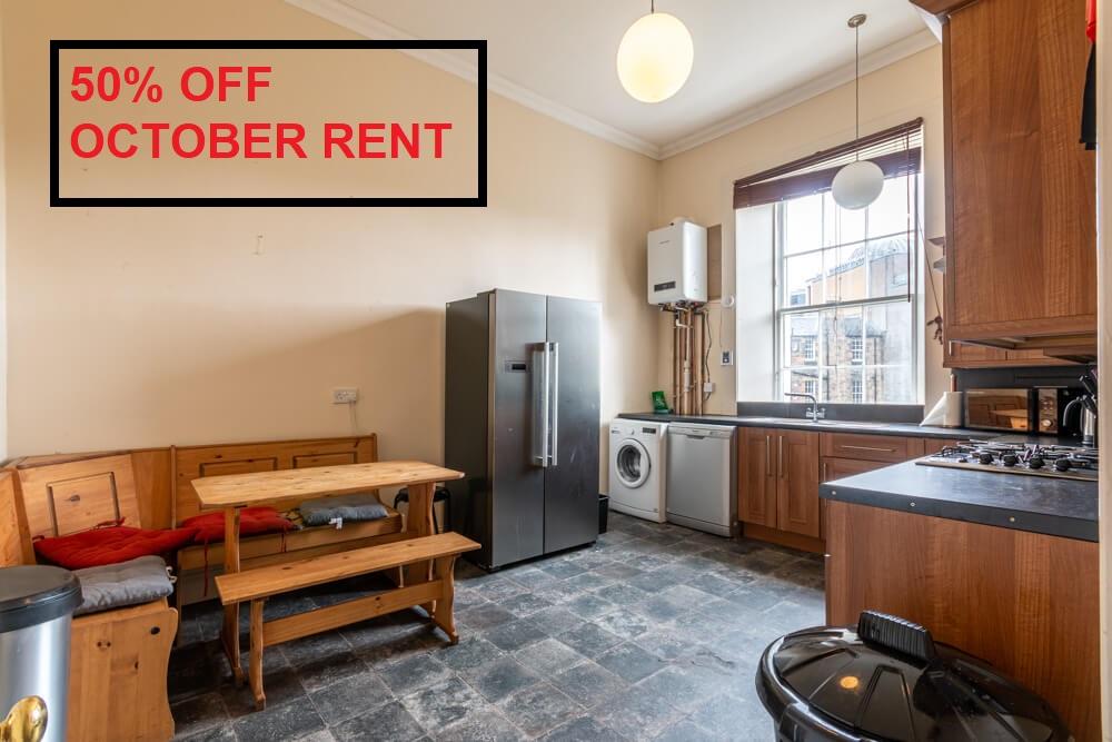 0710L Cambridge Street, Edinburgh, EH1 2DY 4 bed flat £2,500 pcm (£