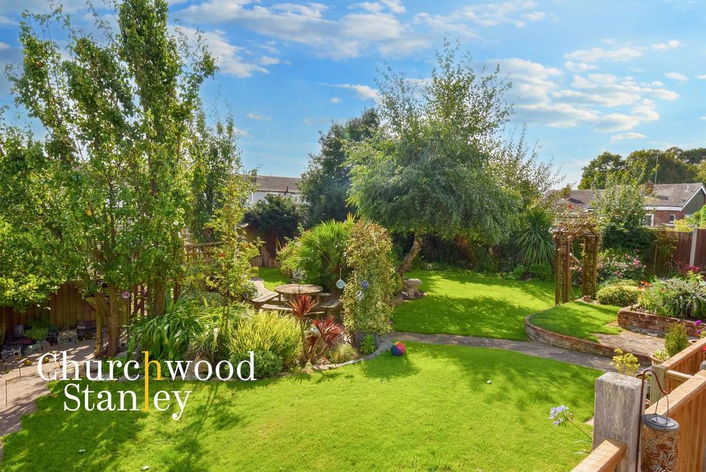 Landscaped rear garden