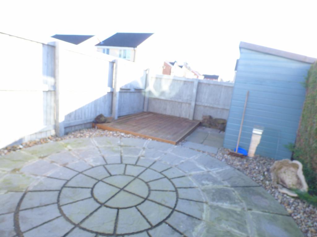 Rear garden
