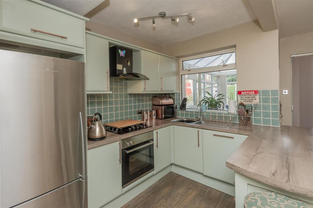 Open Plan Fitted Dining Kitchen: