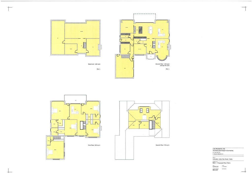 Plot 1 Floor Plans