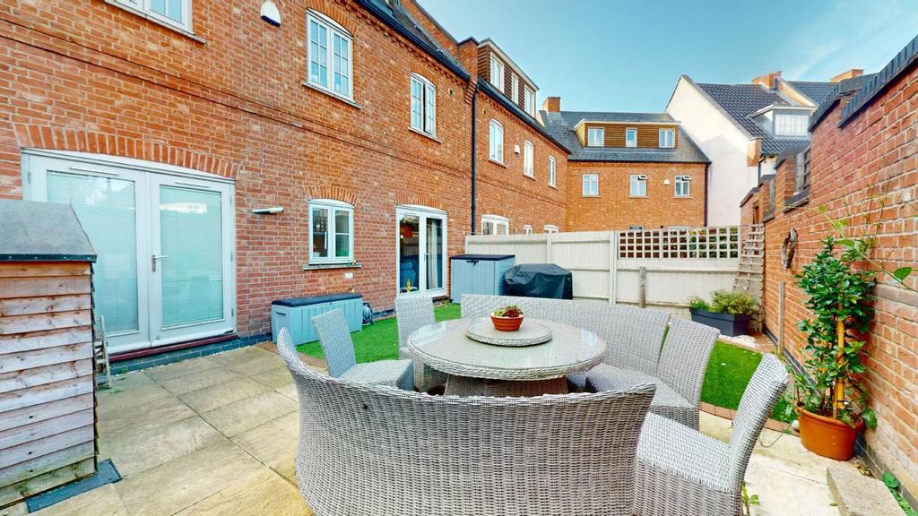 Rear garden