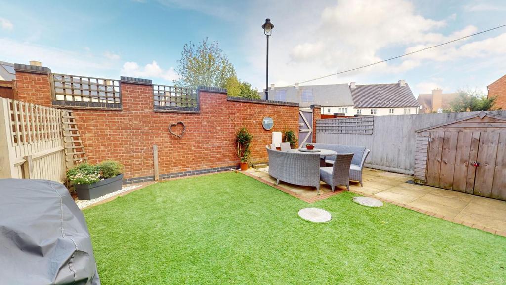 Rear garden