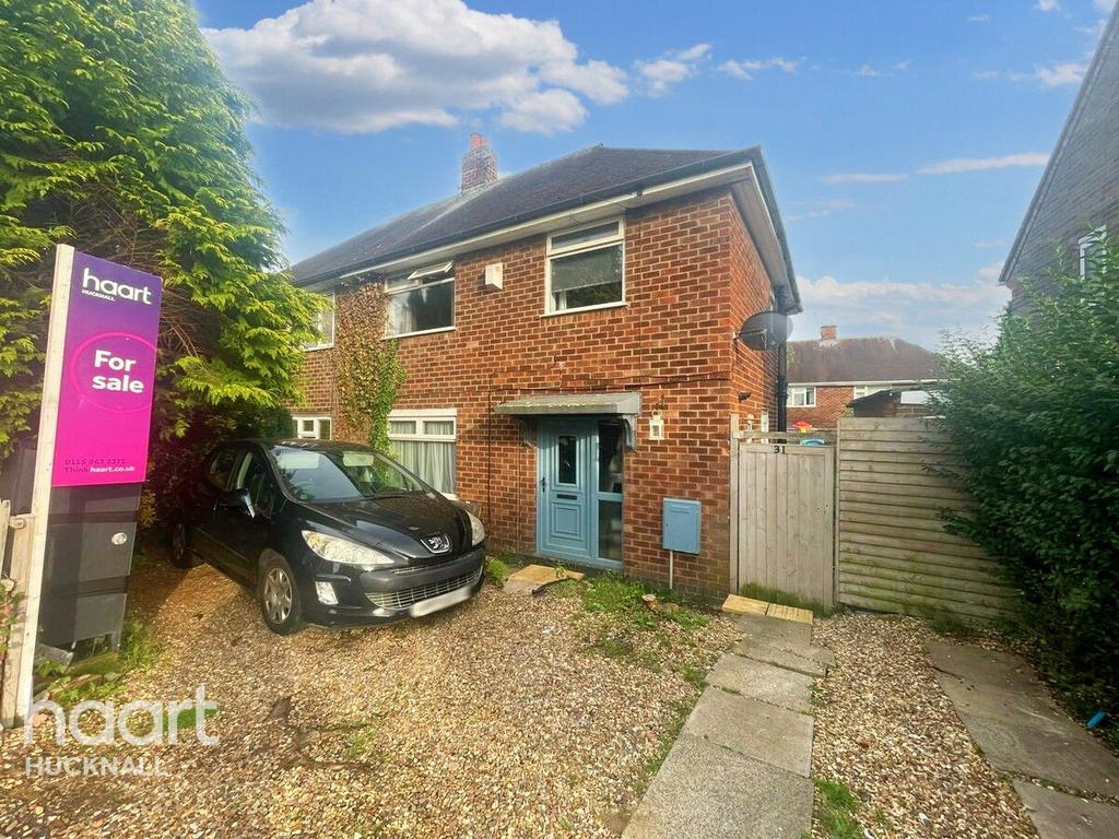 Cherry Avenue, Hucknall, Nottingham 3 bed semidetached house for sale
