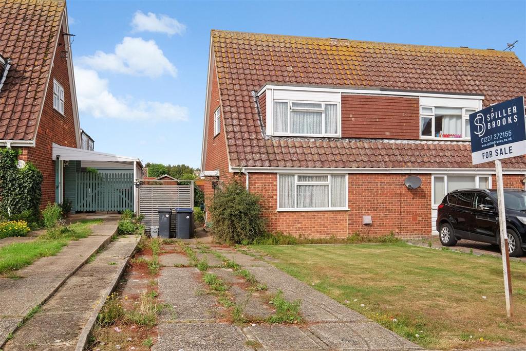 Shearwater Avenue, Whitstable 3 bed semidetached house for sale £350,000
