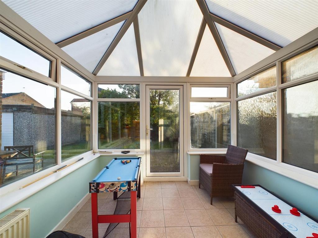 Upvc conservatory: