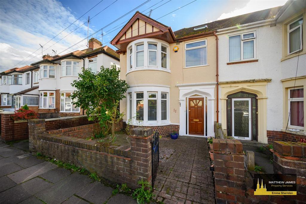 Lichfield Road, Cheylesmore, CV3 3 bed end of terrace house for sale