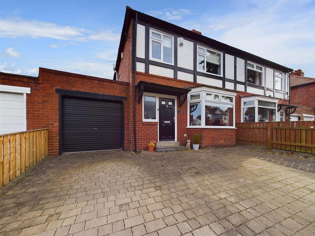 Langley Avenue, Whitley Bay 3 bed semidetached house for sale £320,000