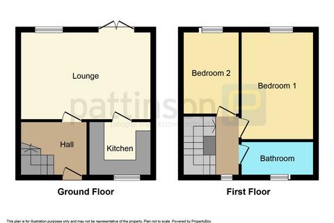 2 bedroom terraced house for sale, Westmorland Rise, Peterlee, Durham, SR8 2ER