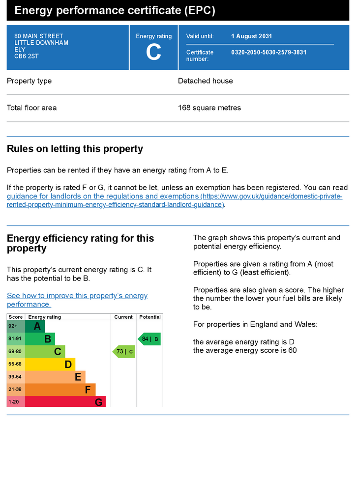 Energy performance certificate (EPC)   Find an ene