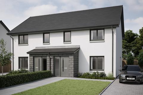 3 bedroom semi-detached house for sale, Plot 46, Cullerlie with porch at Crest of Lochter, Plots 46, Gadieburn Drive AB51