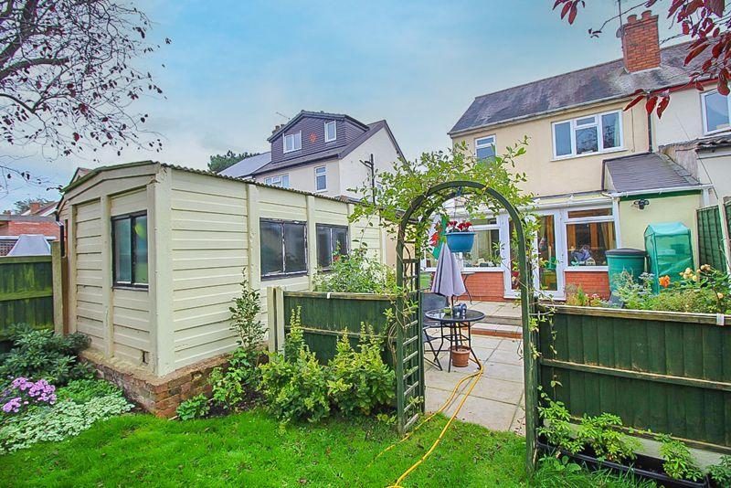 Rear garden