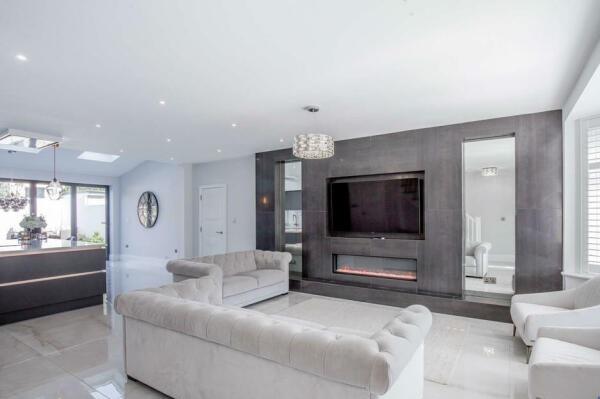 Open Plan Living Room Kitchen Dining Room