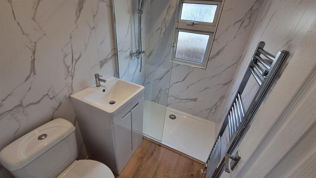 Refitted shower room