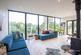 Full height glazing with views