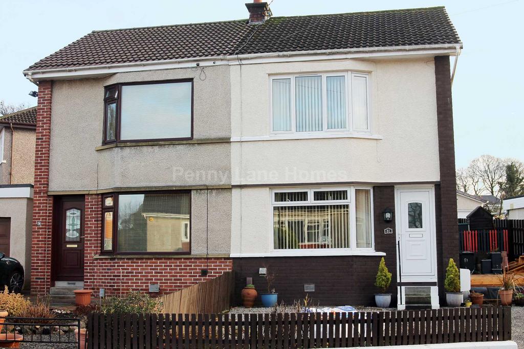 Banchory Avenue, Inchinnan 2 bed semidetached house for sale £170,000