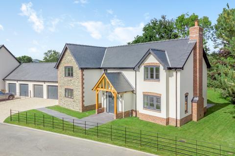 4 bedroom detached house for sale, The Hollies, Old Station Yard, Pen-Y-Bont, Powys