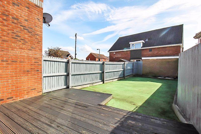 Rear garden