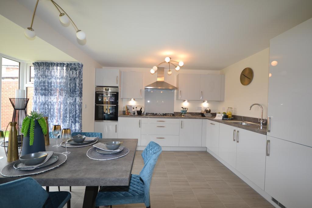 Kitchen and Family Room