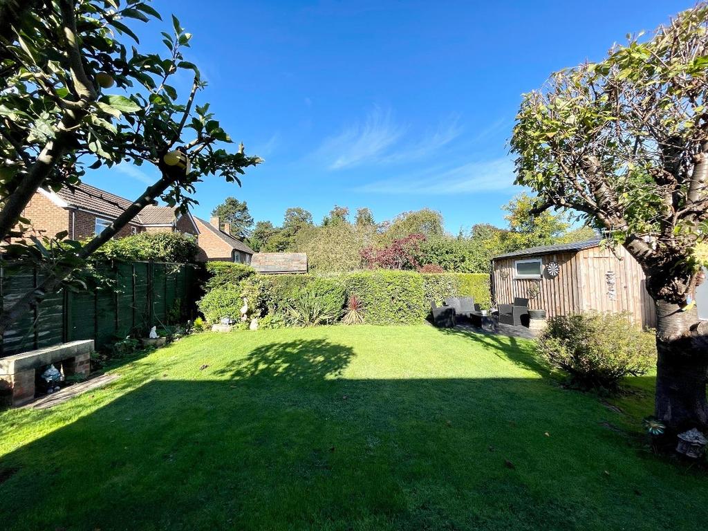 Rear garden