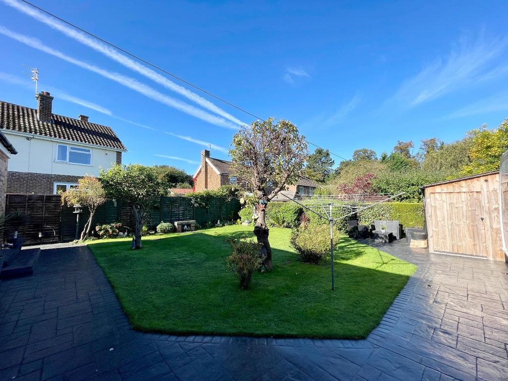 Rear garden