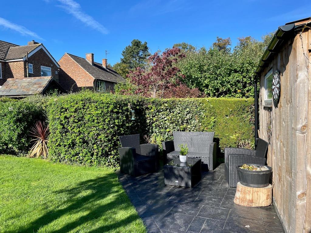 Rear garden