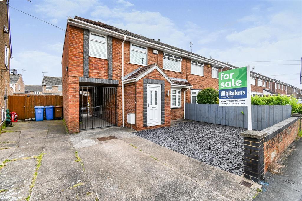 Norland Avenue, Hull 3 bed semidetached house for sale £215,000