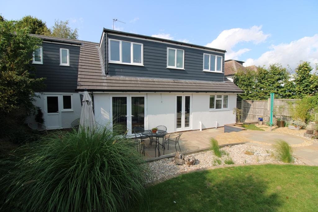 Rear of property