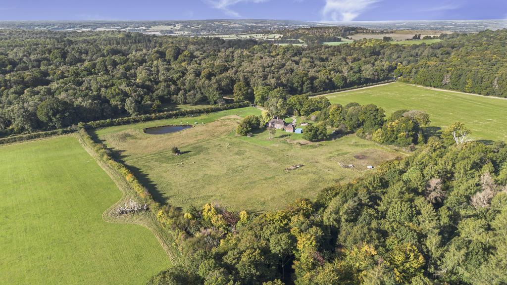 Aerial view land