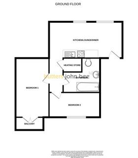 2 bedroom apartment for sale, Apt 3, 70 John Street, Cannock WS12 2RJ
