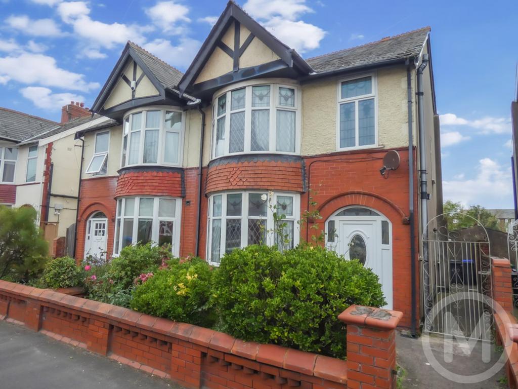 Holmfield Road, Bispham 3 bed semidetached house for sale £139,000