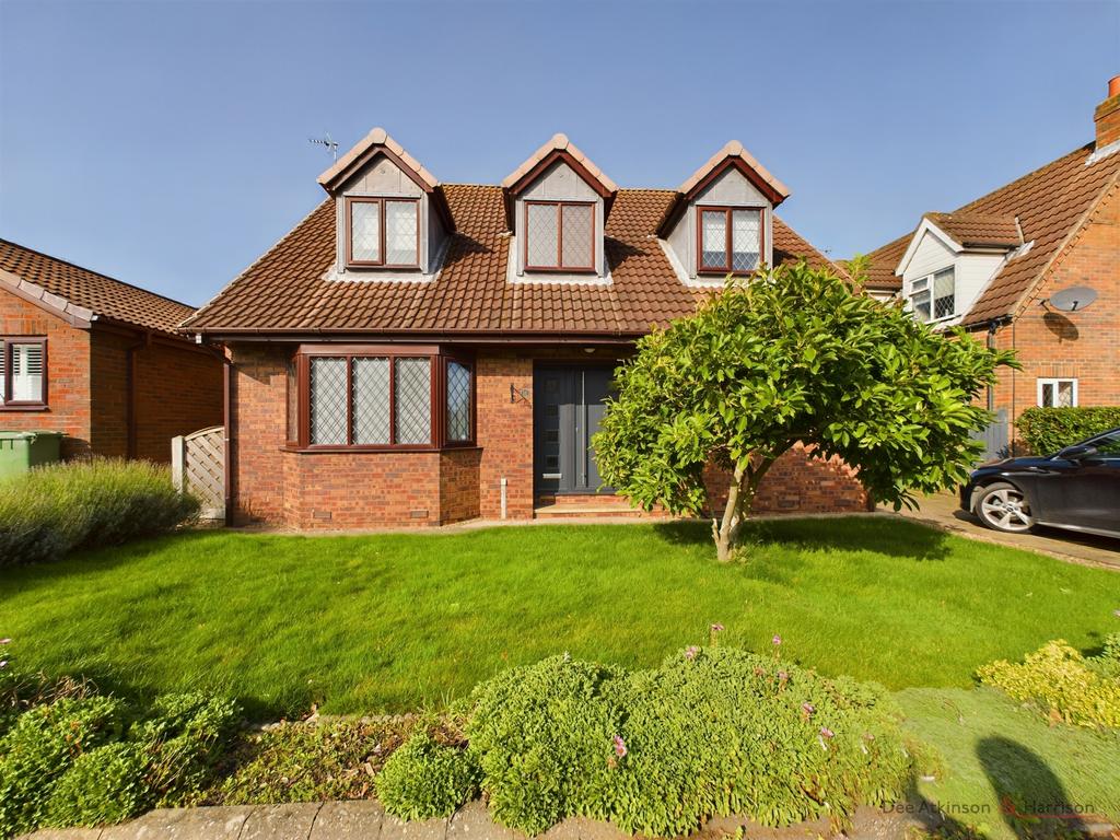 A four bedroom detached house with double garage