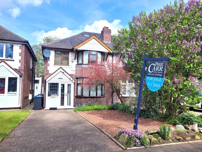 Redacre Road, Sutton Coldfield, B73 5EE 3 bed semidetached house for