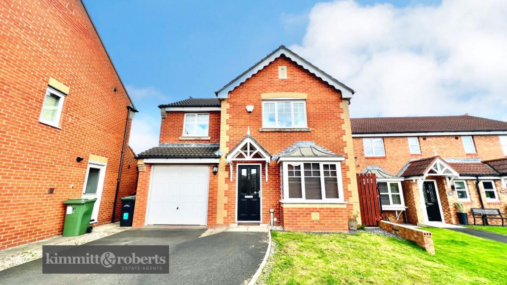 Cottingham Grove, Thornley, Durham, DH6 3EJ 4 bed detached house £179,950