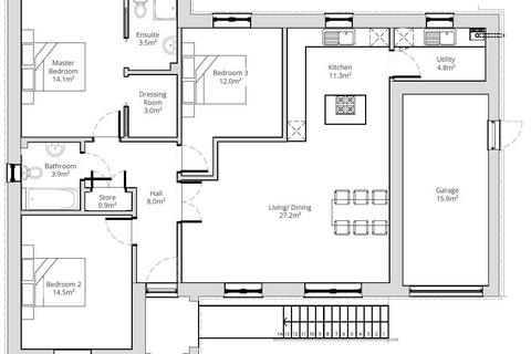 3 bedroom detached bungalow for sale - Jedbank 1 Hillside Terrace, Selkirk
