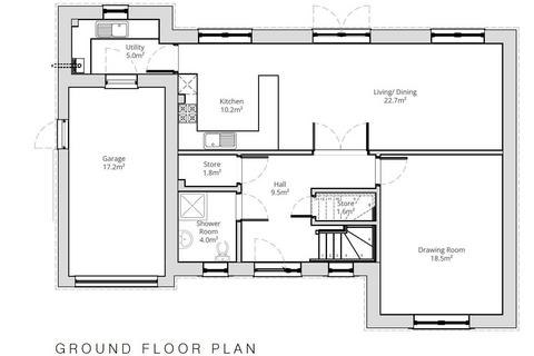 4 bedroom detached house for sale, The Tweed, Hillside Terrace, Selkirk