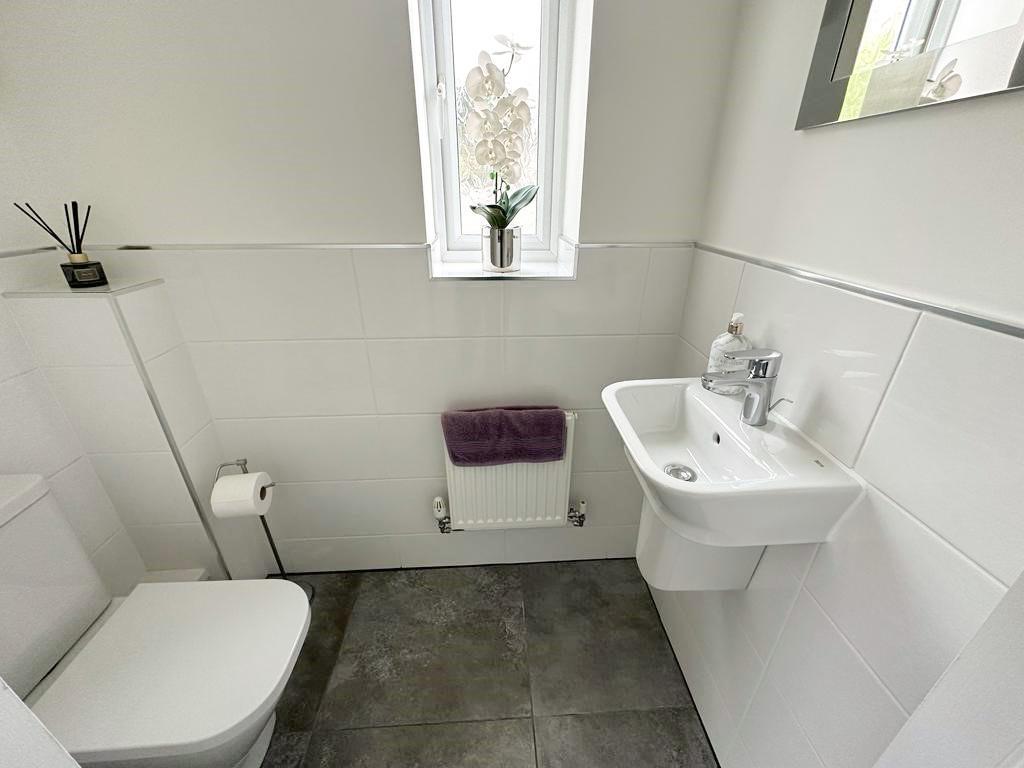 Stylish cloakroom