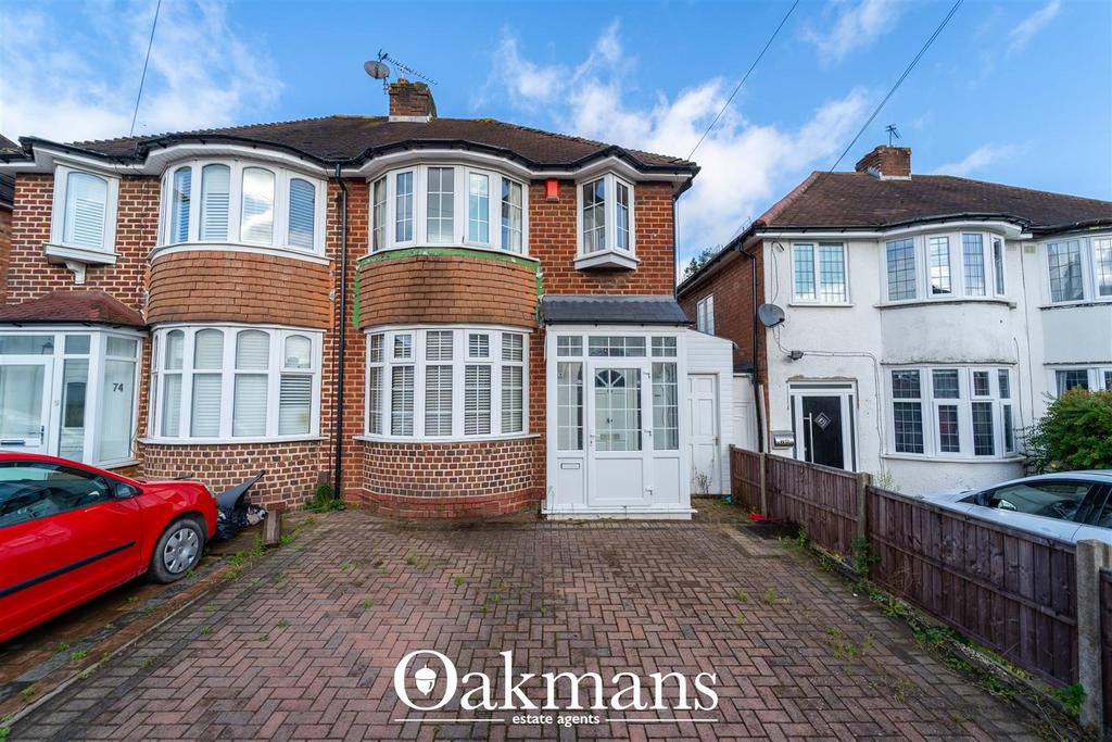 Durley Dean Road, Birmingham 3 bed semidetached house for sale £260,000