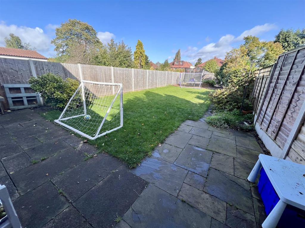 Rear garden