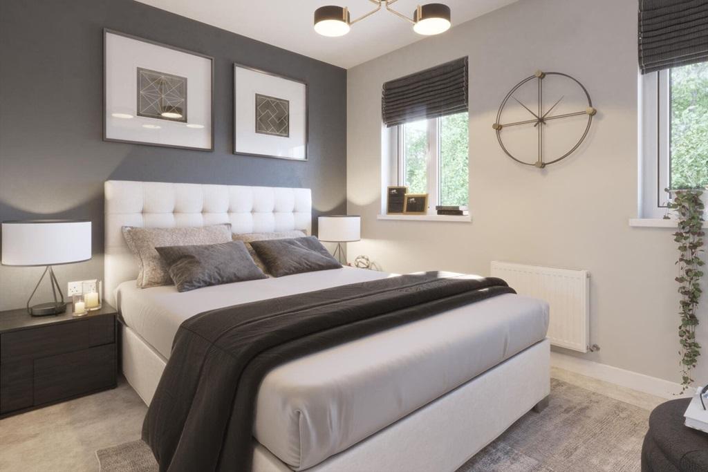 The 2nd bedroom is also a double and perfect...