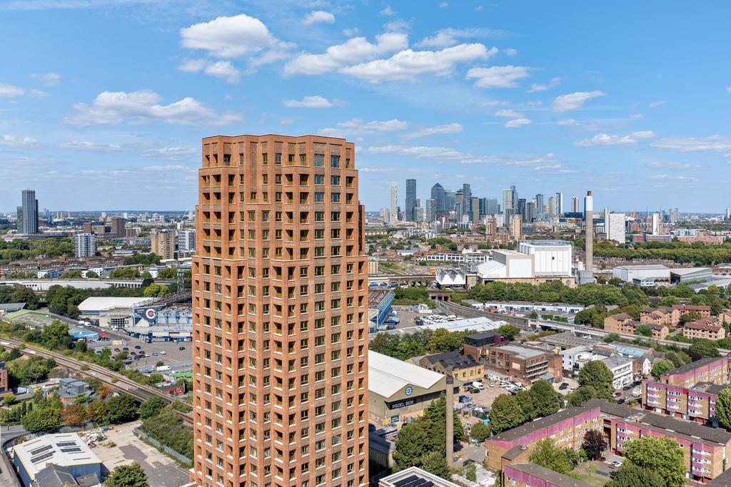 Bermondsey heights drone august 25