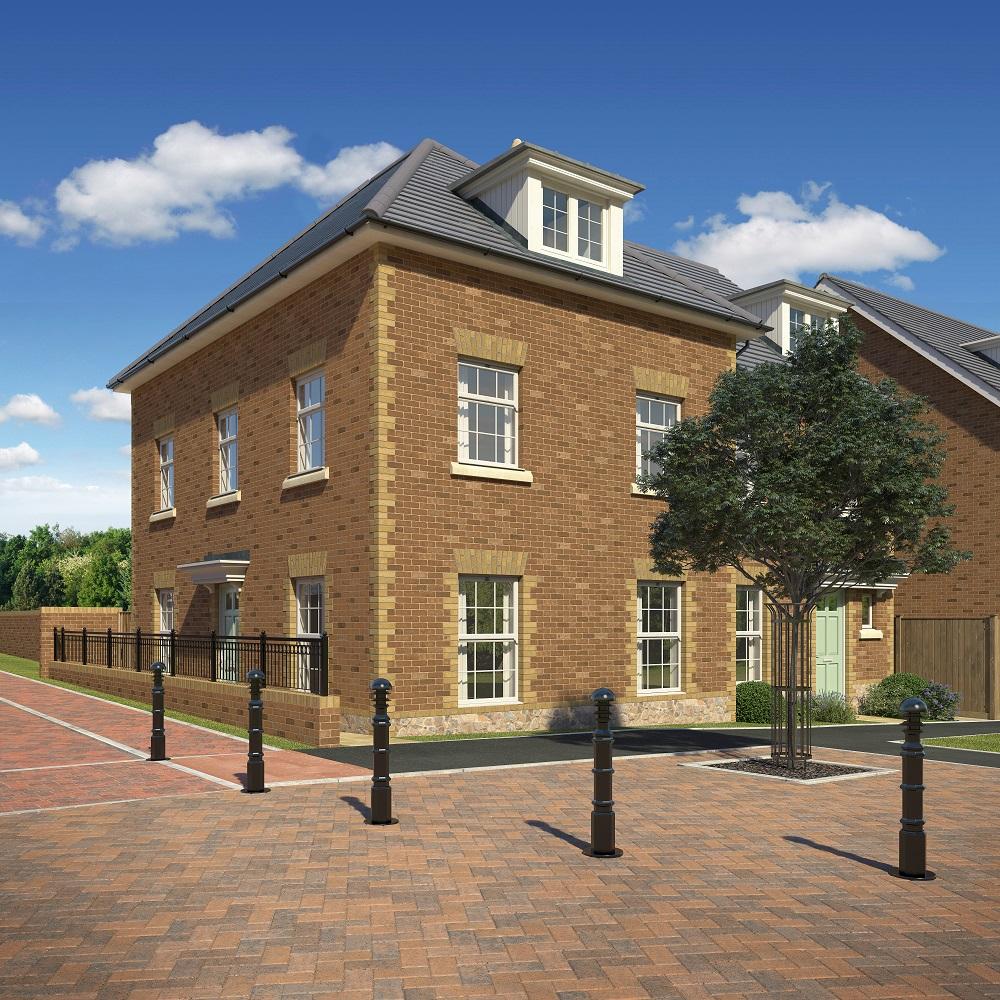 Cavendish at The Mill Apartments James Whatman Way ME14 3 bed end of terrace house for sale £