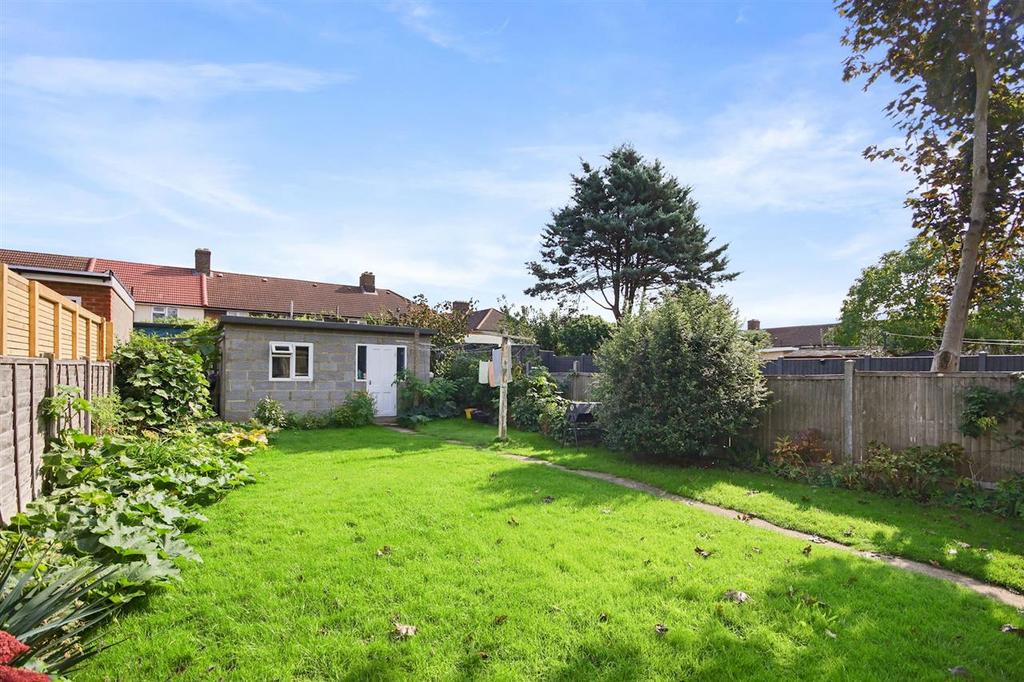 Private rear garden